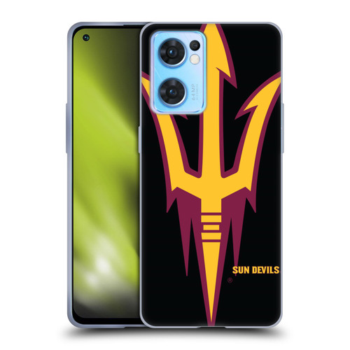 Arizona State University ASU Arizona State University Oversized Icon Soft Gel Case for OPPO Reno7 5G / Find X5 Lite