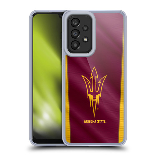 Arizona State University ASU Arizona State University Banner Soft Gel Case for Samsung Galaxy A33 5G (2022)