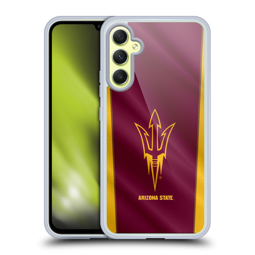 Arizona State University ASU Arizona State University Banner Soft Gel Case for Samsung Galaxy A34 5G