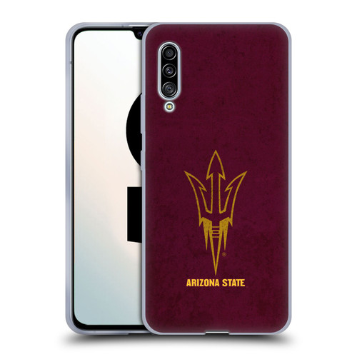 Arizona State University ASU Arizona State University Distressed Look Soft Gel Case for Samsung Galaxy A90 5G (2019)