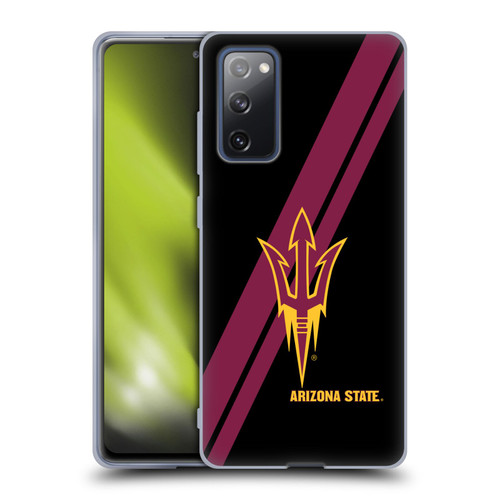 Arizona State University ASU Arizona State University Stripes Soft Gel Case for Samsung Galaxy S20 FE / 5G