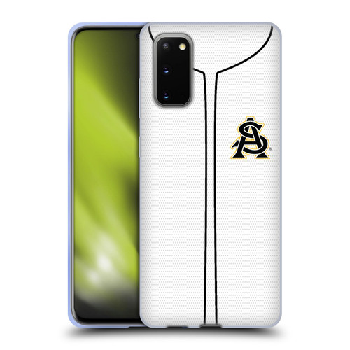 Arizona State University ASU Arizona State University Baseball Jersey Soft Gel Case for Samsung Galaxy S20 / S20 5G