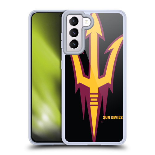 Arizona State University ASU Arizona State University Oversized Icon Soft Gel Case for Samsung Galaxy S21 5G