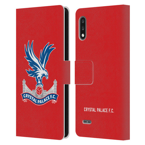 Crystal Palace FC Crest Eagle Leather Book Wallet Case Cover For LG K22