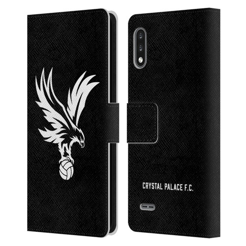 Crystal Palace FC Crest Eagle Grey Leather Book Wallet Case Cover For LG K22