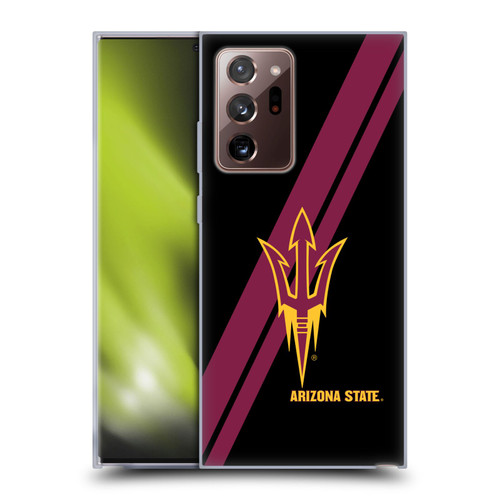 Arizona State University ASU Arizona State University Stripes Soft Gel Case for Samsung Galaxy Note20 Ultra / 5G