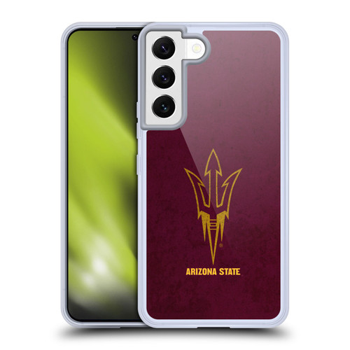 Arizona State University ASU Arizona State University Distressed Look Soft Gel Case for Samsung Galaxy S22 5G