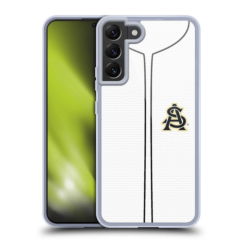 Arizona State University ASU Arizona State University Baseball Jersey Soft Gel Case for Samsung Galaxy S22+ 5G