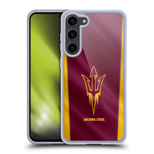 Arizona State University ASU Arizona State University Banner Soft Gel Case for Samsung Galaxy S23+ 5G