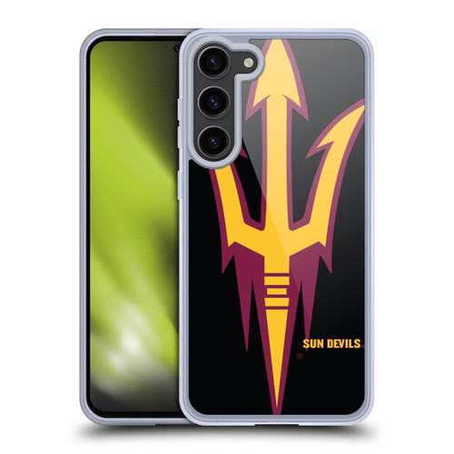 Arizona State University ASU Arizona State University Oversized Icon Soft Gel Case for Samsung Galaxy S23+ 5G