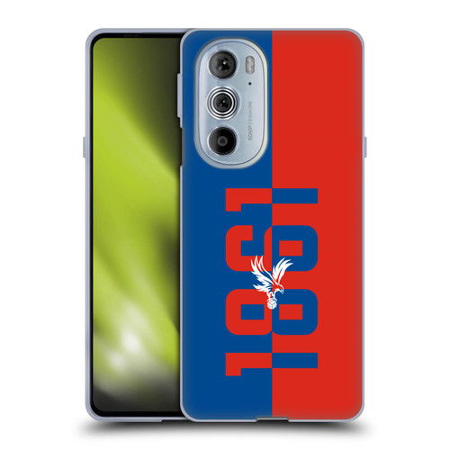 Crystal Palace FC Crest 1861 Soft Gel Case for Motorola Edge X30