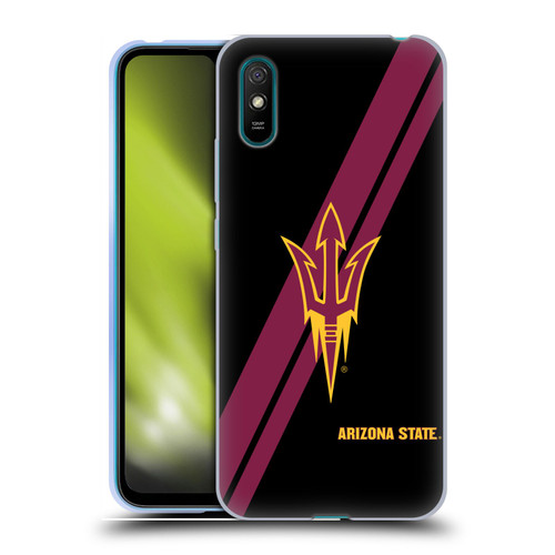 Arizona State University ASU Arizona State University Stripes Soft Gel Case for Xiaomi Redmi 9A / Redmi 9AT