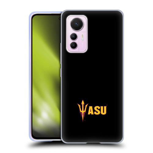 Arizona State University ASU Arizona State University Sun Devils Soft Gel Case for Xiaomi 12 Lite