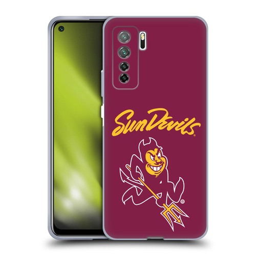 Arizona State University ASU Arizona State Art Sun Devils Soft Gel Case for Huawei Nova 7 SE/P40 Lite 5G