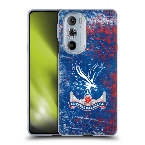 Crystal Palace FC Crest Distressed Soft Gel Case for Motorola Edge X30