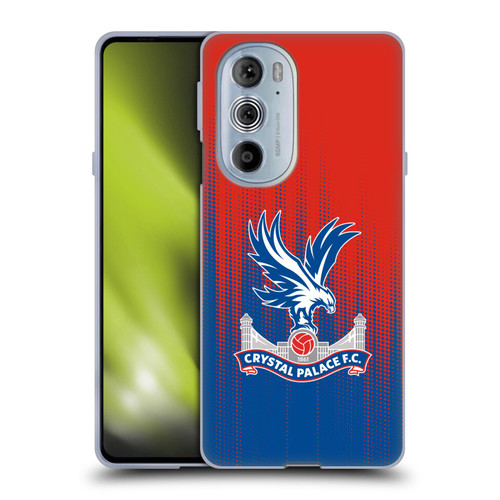 Crystal Palace FC Crest Halftone Soft Gel Case for Motorola Edge X30