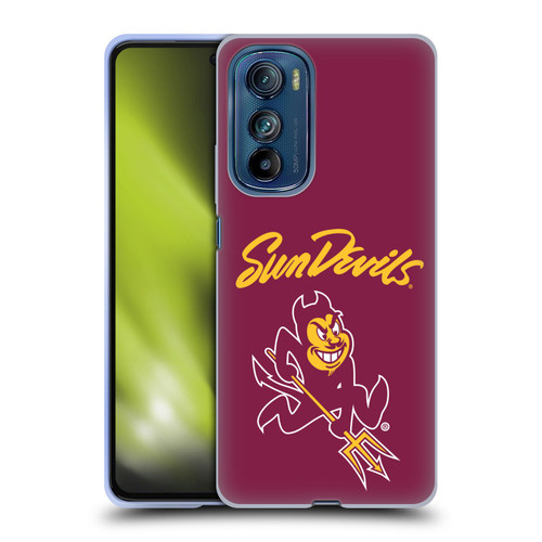 Arizona State University ASU Arizona State Art Sun Devils Soft Gel Case for Motorola Edge 30