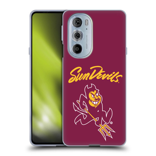 Arizona State University ASU Arizona State Art Sun Devils Soft Gel Case for Motorola Edge X30