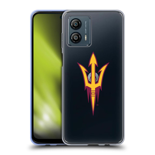 Arizona State University ASU Arizona State Art Logo Soft Gel Case for Motorola Moto G53 5G