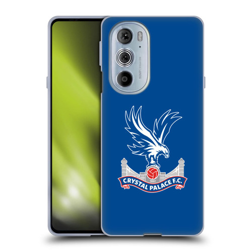 Crystal Palace FC Crest Plain Soft Gel Case for Motorola Edge X30