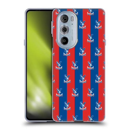 Crystal Palace FC Crest Pattern Soft Gel Case for Motorola Edge X30