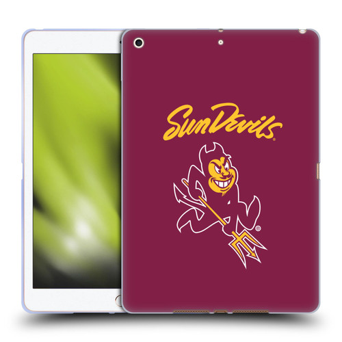Arizona State University ASU Arizona State Art Sun Devils Soft Gel Case for Apple iPad 10.2 2019/2020/2021