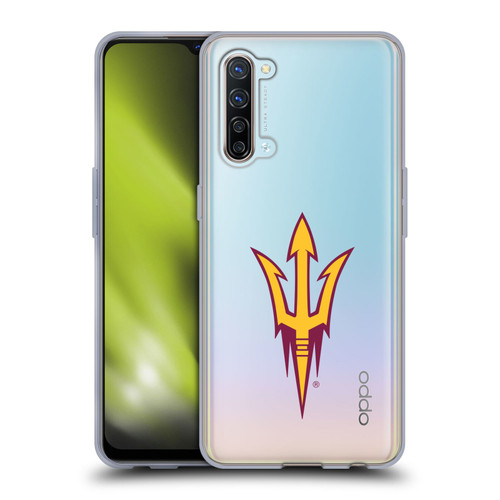 Arizona State University ASU Arizona State Art Logo Soft Gel Case for OPPO Find X2 Lite 5G