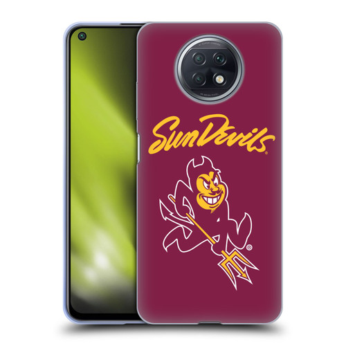 Arizona State University ASU Arizona State Art Sun Devils Soft Gel Case for Xiaomi Redmi Note 9T 5G