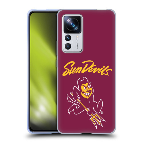 Arizona State University ASU Arizona State Art Sun Devils Soft Gel Case for Xiaomi 12T Pro