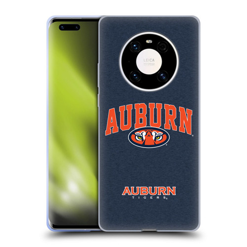 Auburn University AU Auburn University Campus Logotype Soft Gel Case for Huawei Mate 40 Pro 5G