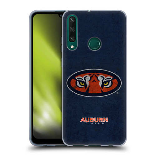 Auburn University AU Auburn University Distressed Look Soft Gel Case for Huawei Y6p