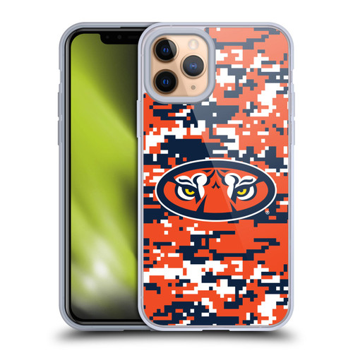 Auburn University AU Auburn University Digital Camouflage Soft Gel Case for Apple iPhone 11 Pro