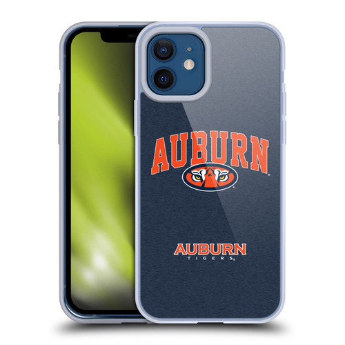 Auburn University AU Auburn University Campus Logotype Soft Gel Case for Apple iPhone 12 / iPhone 12 Pro