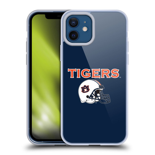 Auburn University AU Auburn University Helmet Logotype Soft Gel Case for Apple iPhone 12 / iPhone 12 Pro