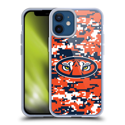 Auburn University AU Auburn University Digital Camouflage Soft Gel Case for Apple iPhone 12 Mini