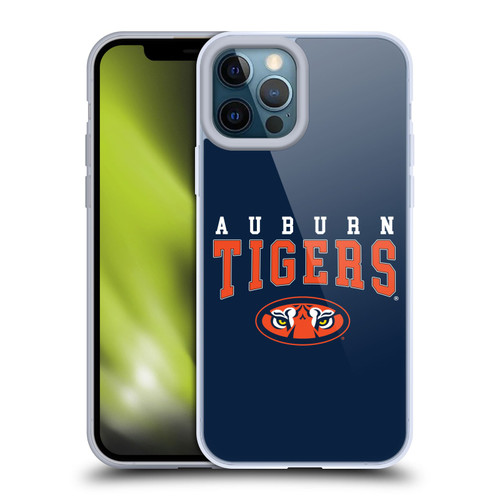 Auburn University AU Auburn University Auburn Tigers Soft Gel Case for Apple iPhone 12 Pro Max