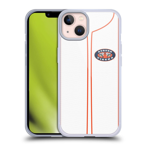 Auburn University AU Auburn University Baseball Jersey Soft Gel Case for Apple iPhone 13