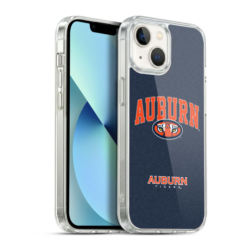 Auburn University AU Auburn University Campus Logotype Soft Gel Case for Apple iPhone 13
