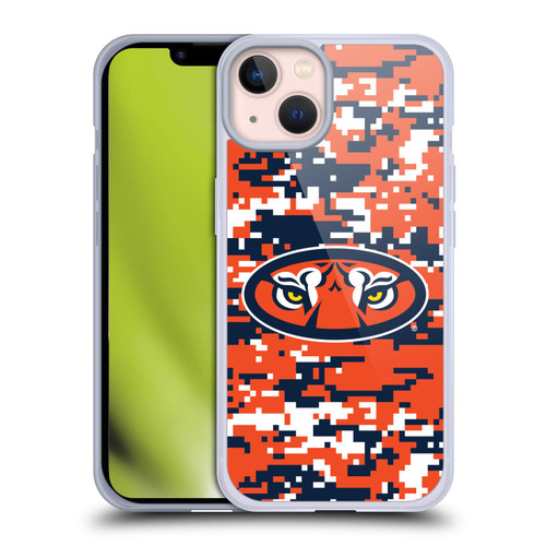 Auburn University AU Auburn University Digital Camouflage Soft Gel Case for Apple iPhone 13