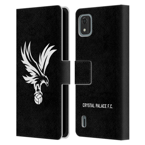 Crystal Palace FC Crest Eagle Grey Leather Book Wallet Case Cover For Nokia C2 2nd Edition