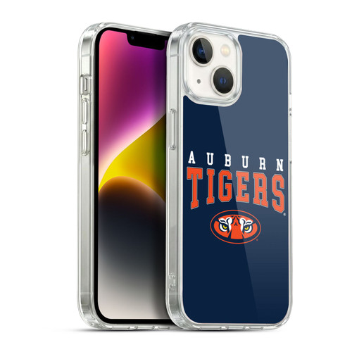 Auburn University AU Auburn University Auburn Tigers Soft Gel Case for Apple iPhone 14