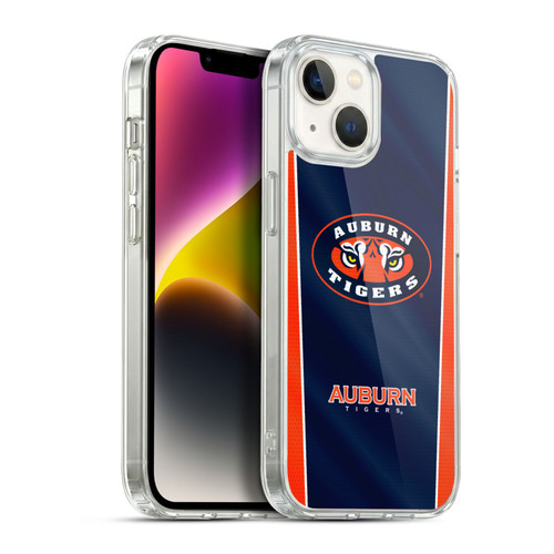 Auburn University AU Auburn University Banner Soft Gel Case for Apple iPhone 14