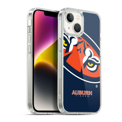 Auburn University AU Auburn University Oversized Icon Soft Gel Case for Apple iPhone 14