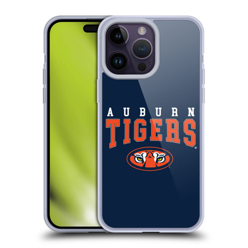 Auburn University AU Auburn University Auburn Tigers Soft Gel Case for Apple iPhone 14 Pro Max