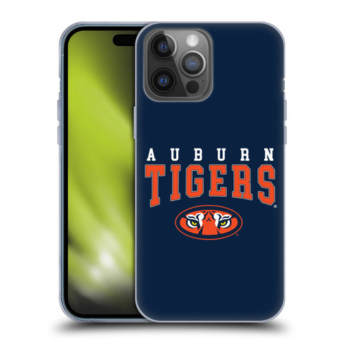 Auburn University AU Auburn University Auburn Tigers Soft Gel Case for Apple iPhone 14 Pro Max
