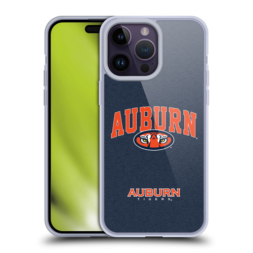 Auburn University AU Auburn University Campus Logotype Soft Gel Case for Apple iPhone 14 Pro Max