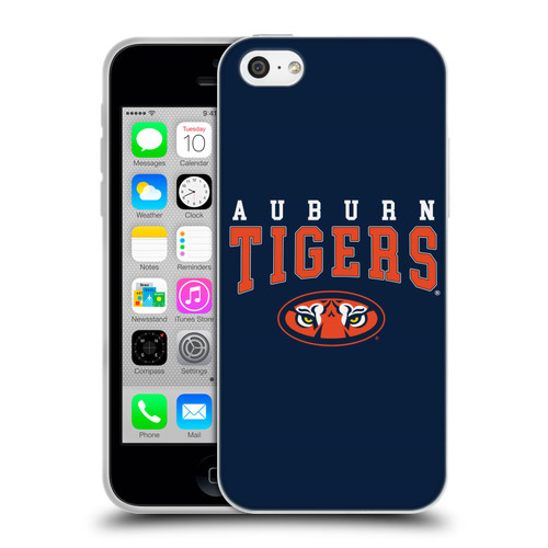 Auburn University AU Auburn University Auburn Tigers Soft Gel Case for Apple iPhone 5c