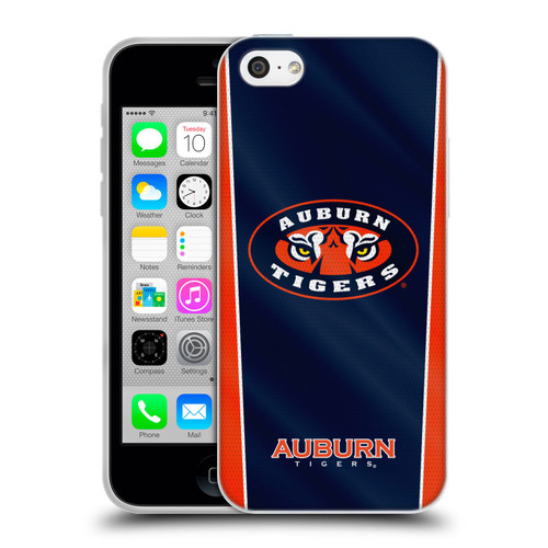 Auburn University AU Auburn University Banner Soft Gel Case for Apple iPhone 5c