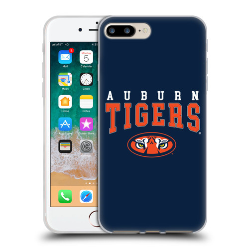 Auburn University AU Auburn University Auburn Tigers Soft Gel Case for Apple iPhone 7 Plus / iPhone 8 Plus