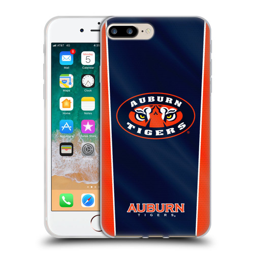 Auburn University AU Auburn University Banner Soft Gel Case for Apple iPhone 7 Plus / iPhone 8 Plus